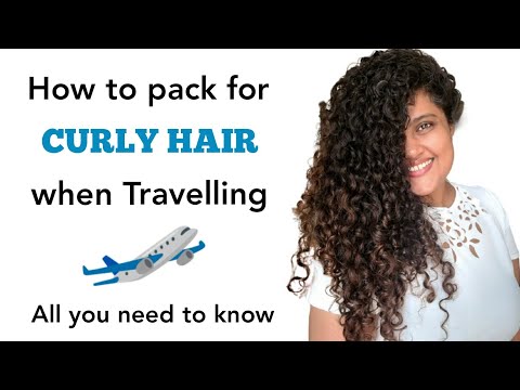 Curly/wavy Hair Travel Kit | Tips & Hacks | Product Recommendations