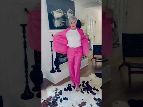 A pink suit for Summer 💕 #styleover60 #over60 #styletips #summerstyle