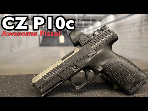 CZ-P10C  | Running it with a Trijicon SRO Red Dot - Check it out