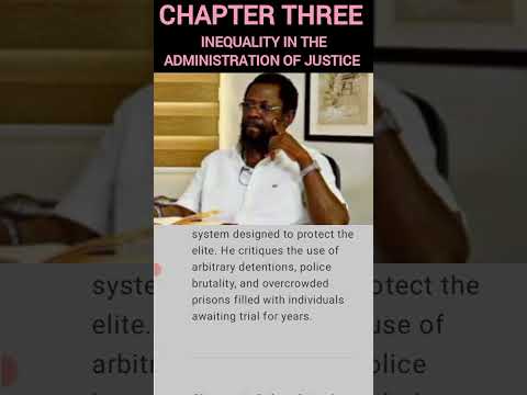 Summary and Analysis of 'Nigeria and Its Criminal Justice System'