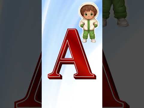 The letter A flash card | learn the alphabet| #abcs #alphabet #learnabcs #abc