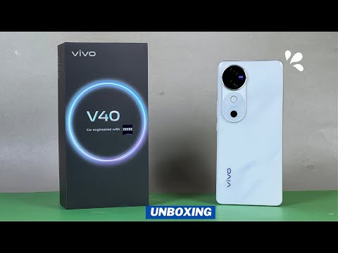 Vivo V40 - Unboxing & First Look! (Snapdragon 7 Gen3 + 50MP OIS)