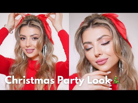 Holiday Glam: Stunning Christmas Makeup Tutorial 2024🎄✨