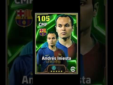 HOW TO TRAIN 105 RATED ANDER INIESTA IN EFOOTBALL #ANDERINIESTA #EFOOTBALL #SHORT #PES #VIRAL