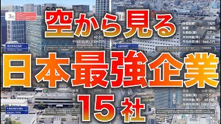 【Aerial View】Top 15 Japanese Companies.