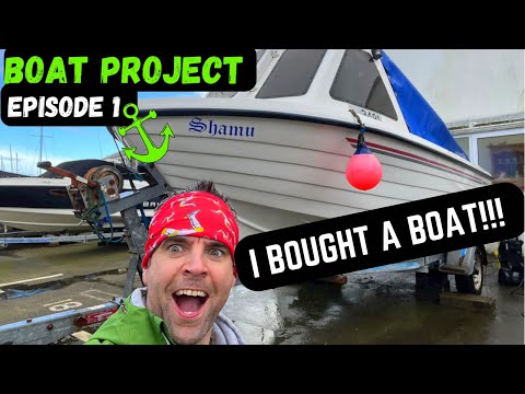 SMALL BOAT Project Ep.1 I Bought a BOAT!! • For BRITISH adventures! 🦈