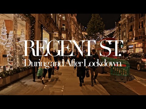 Is there any difference on the street during and after lockdown? | at Regent Street