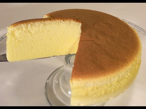 How To Make Cotton Cheesecake Japanese Food Recipes Asian Desserts-Sponge & Chiffon Cake