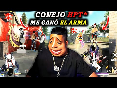 Hpt* Conejo como Me va Ganar el Arma Mano 😡🤣🔥Enojos y Momentos Divertidos de Mr Stiven #freefire