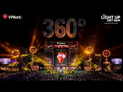 Video 360° 8K | Liên khúc của ca sĩ Hà Anh Tuấn - VPBank Light Up Việt Nam