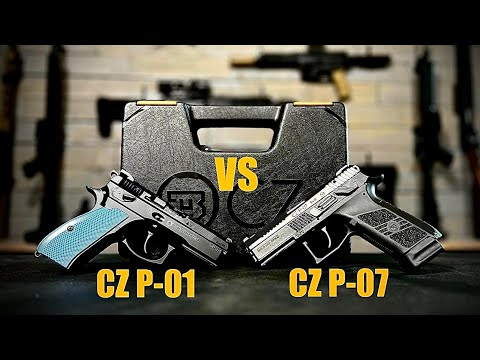 CZ P-01 VS CZ P-07!!!! WHICH ONE WOULD YOU CARRY#gunculture #czshadow2