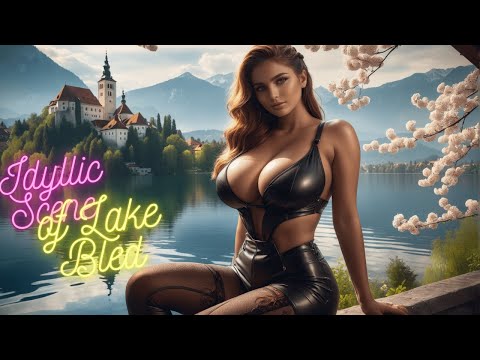 Idyllic Scene of Lake Bled   Ai Music Video | AI ART Lookbook Model