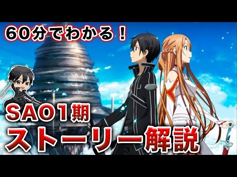 【60分で分かる】SAO1期アインクラッド編のストーリー解説