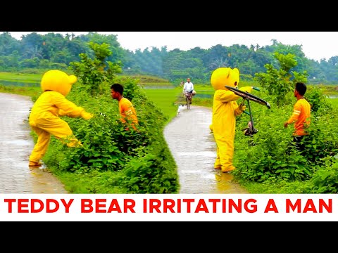 Irritating A Man On Teddy Bear | लड़का का किया हाल हुवा है.....?