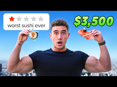 Cheapest VS World’s Most EXPENSIVE Sushi