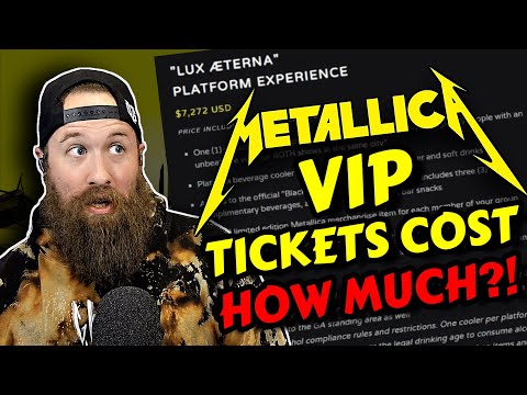 Spend $7,200... And Don't Get To Meet Metallica