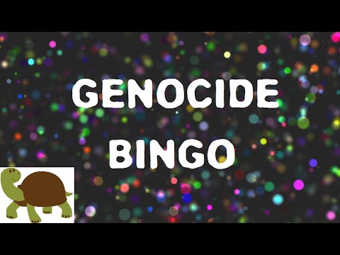 Genocide Bingo