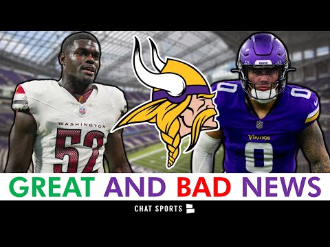 Vikings Just Received BAD & GREAT News Before Cardinals Game