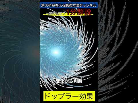 【1分解説】ドップラー効果（物理）