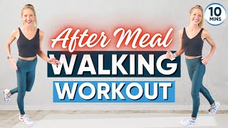 After Meal Walking Workout 10 Minutes (LOWER YOUR BLOOD SUGAR!)