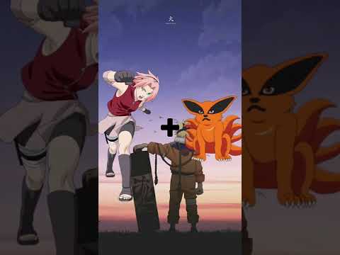 Naruto characters in kurama mode