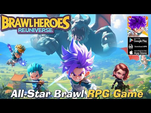 Brawl Heroes: Reuniverse Gameplay - Idle RPG Android iOS