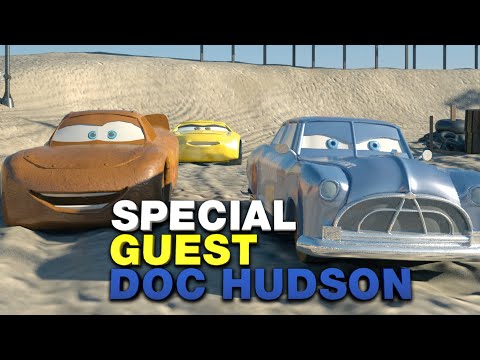 Ready! Get Set! GO! Chester Whipplefilter is Lightning McQueen the Legendary Hudson Hornet! RACE