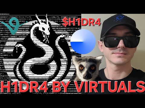 $H1DR4 - H1DR4 BY VIRTUALS TOKEN CRYPTO COIN HOW TO BUY BASE AI AGENT MEMECOIN UNISWAP BLOCKCHAIN