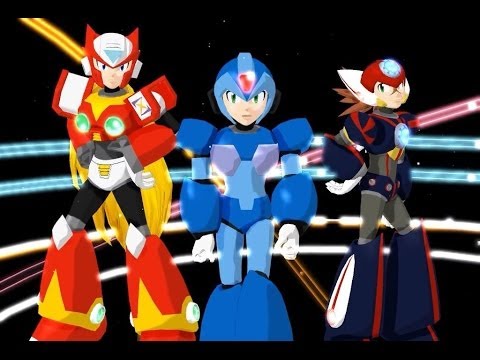 【MMD MEGAMAN X】Hurly Burly【X & ZERO & AXL】