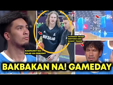 Bakbakan na! Gameday Matira Matibay. KAI SOTTO Junemar Combo sa loob ng paint. Gilas VS New Zealand.