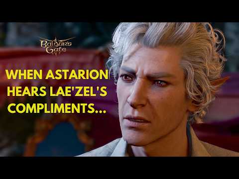 Lae'zel's Unique Githyanki Dialogue in Astarion's Mirror Scene | Baldur's Gate 3