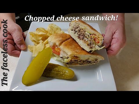 10-15-22 Chopped cheese sandwich made famous in NYC!