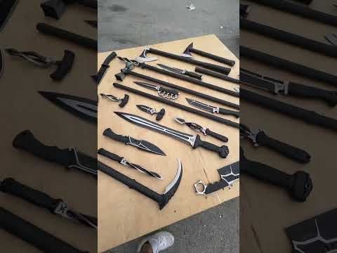 Will You NAME this Insane Knife Set?? #shortsviral