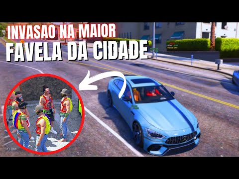 invadindo a favela dos roxo GTA RP