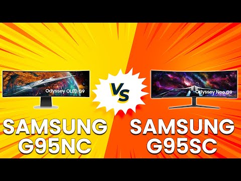 Samsung G95NC vs Samsung G95SC - Which Should You Buy? (Samsung Gaming Monitor Showdown!)