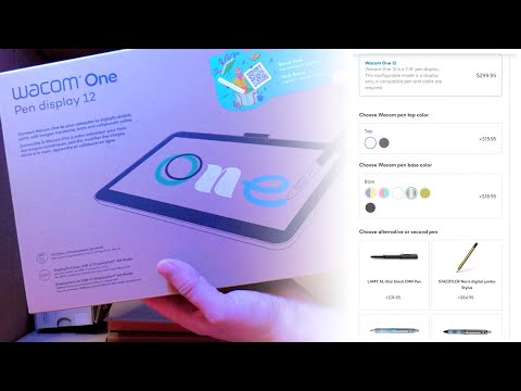 Wacom One 2023 (13, 12, Small, Medium) - Unboxing & Accessories