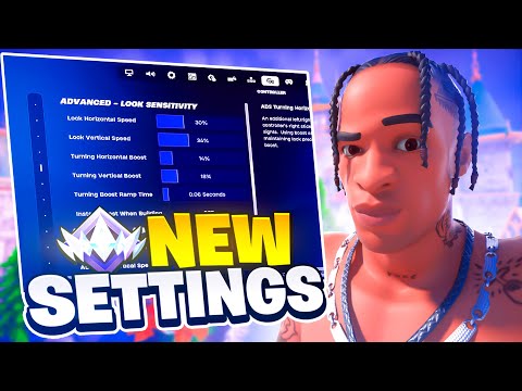 *NEW* BEST Controller Settings For Fortnite! (PS4/PS5/XBOX/PC)