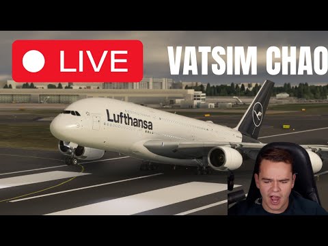 Full VATSIM Flight In The A380 (try not to crash or get banned)