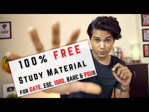 100% FREE Study Material for GATE, ISRO, BARC, PSUs & ESE | Prepare Without Coaching