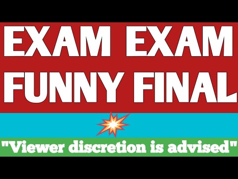 EXAM EXAM | THE FINAL