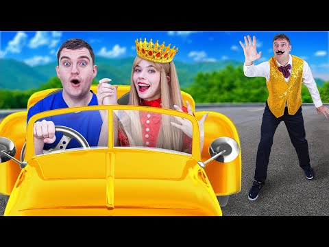 Nobody At School Knew I Was a PRINCESS! Funny Relatable Situations By Crafty Hype