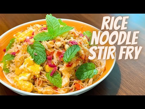 15-Minute Rice Noodle Stir Fry For Your Busy WEEKNIGHT DINNER | Rice Vermicelli Stir Fry Recipes