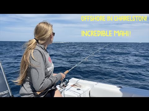 FIRST TIME GOING OFFSHORE! MAHI CATCH AND CLEAN!