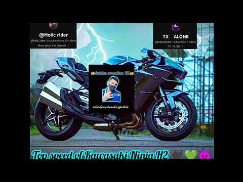 kavasaki Ninja H2 🖤💚 top speed subscribe 💓💓🤜🤛😈😈😎😎😎😎 #motivation #viral 💓💓 #shortvideo #video 😈😈😈😈😈😈😈