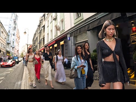 🔥Lifestyle of Seductive beauties - Russian Girls! Walking Street tour. 4K HDR.