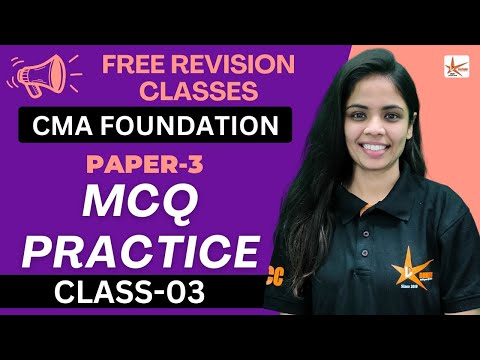 Time & Distance MCQ Practice CMA Foundation June 24| PN 3| CMA Deeksha Sharma |