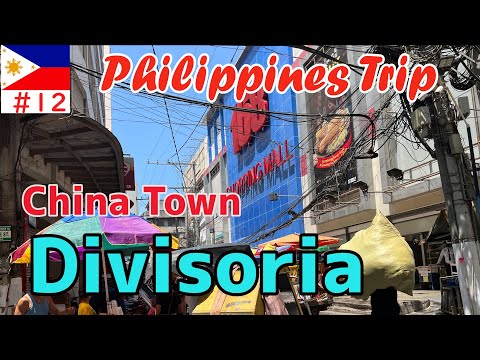 I took a jeepney to Chinatown and Divisoria.[Philippine solo travel April 2024 edition⑦]