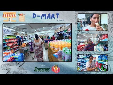 Dmart vlog | Groceries shopping 🛒 | Hyderabad