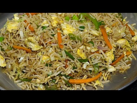 முட்டை  பிரைட் ரைஸ் /  egg fried rice recipe in Tamil/muttai fried rice