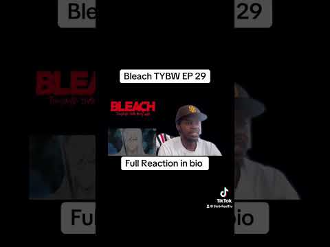 #viralvideo #bleachthousandyearbloodwarreaction #anime #bleachtybwreaction #manga #reaction